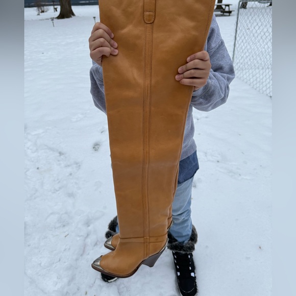 Isabel Marget Thigh's high cowboy boots - Picture 4 of 15